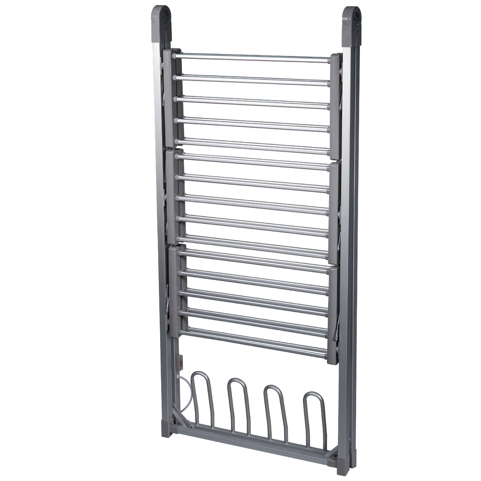 Abode Electric Clothes Dryer Heated Airer with 30 Rails & Cover