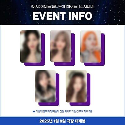 G)I-DLE GIDLE WORLD TOUR IN CINEMA CGV EVENT WEEK 1