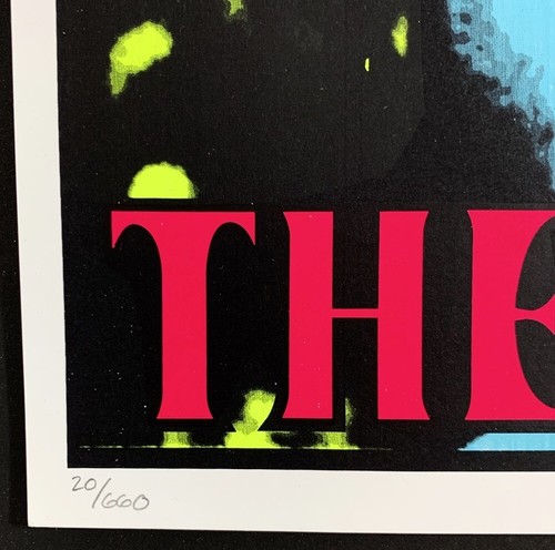 PÓSTER Afghan Whigs Goldenvoice Detroit 1996 serigrafía firmado Frank Kozik ¡Como nuevo! - Imagen 2 de 3