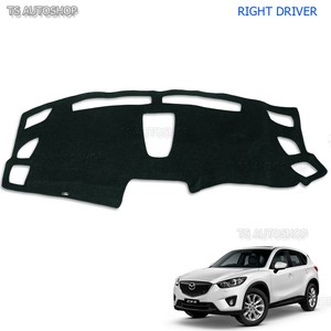 Black Right Dash Mat Dashmat Carpet Cover Fit Mazda Cx 5 Cx5