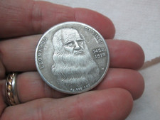 Leonardo Da Vinci coin~ NAKED LADY