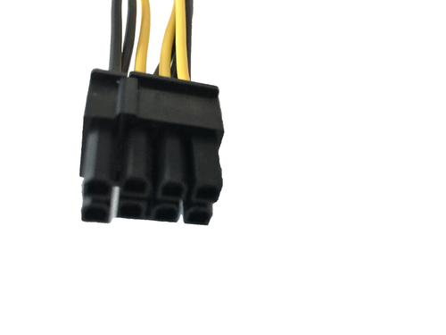 PCIe 8Pin (6+2) Male to 1 x Molex 4Pin , 1 x SATA Male Converter Adapter Cable - Picture 3 of 3