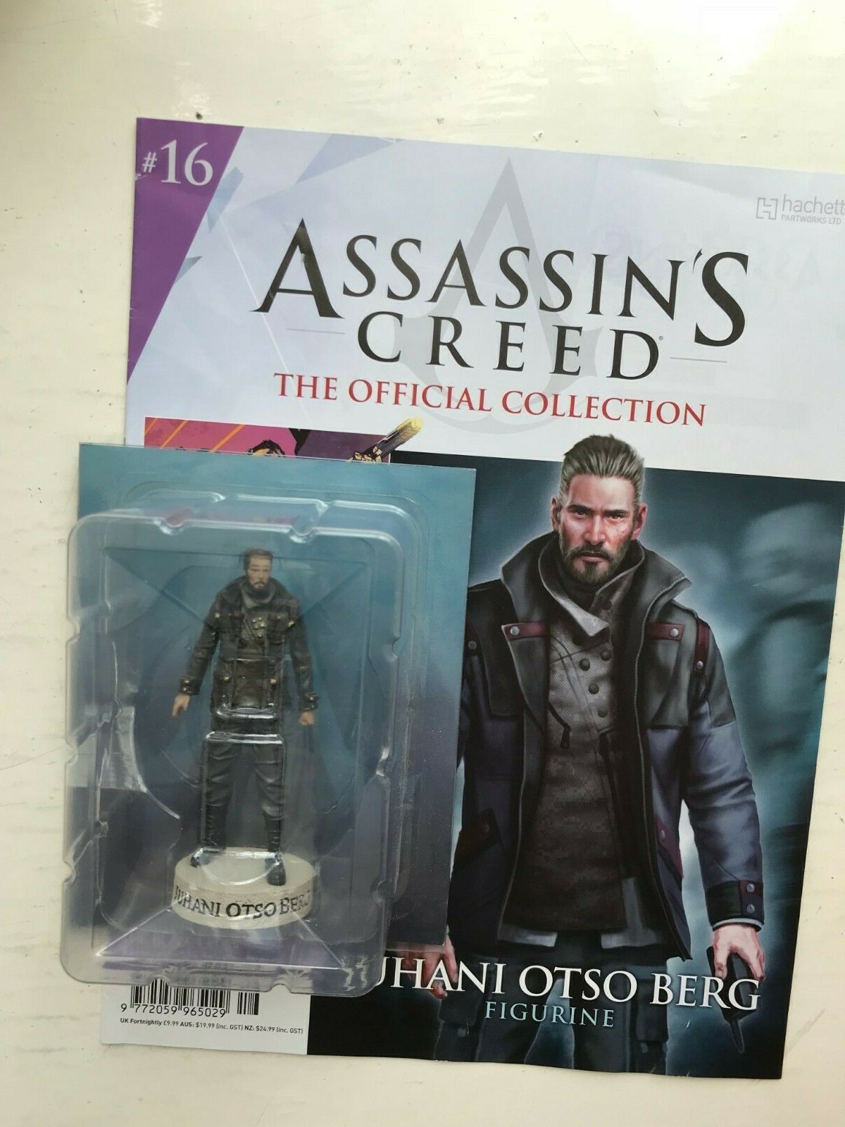 THE ASSASSINS CREED HACHETTE COLLECTION #16 JUHANI OTSO BERG FIGURE FIGURINE