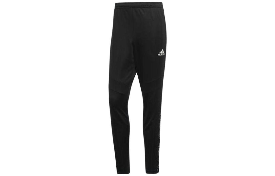 Быстросохнущие футбольные тренировочные брюки adidas с принтом