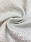 1.8 Yard Designer Heavy Duty Belgian Linen Silver Gray Upholstery Fabric Whs 455