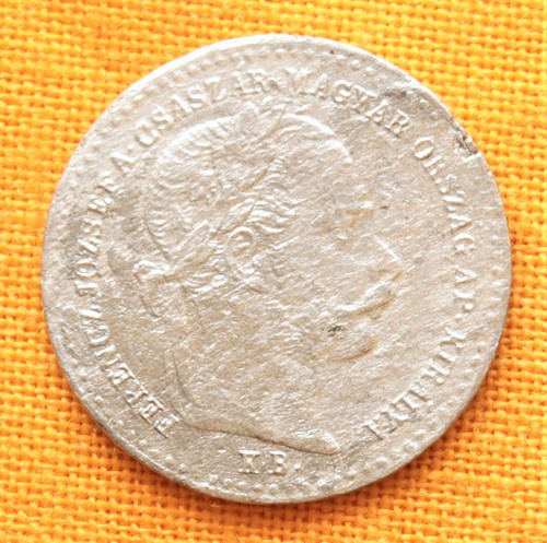 Habsburger Franz Joseph Silber 10 Kreuzer, 1869. - Bild 2 von 2