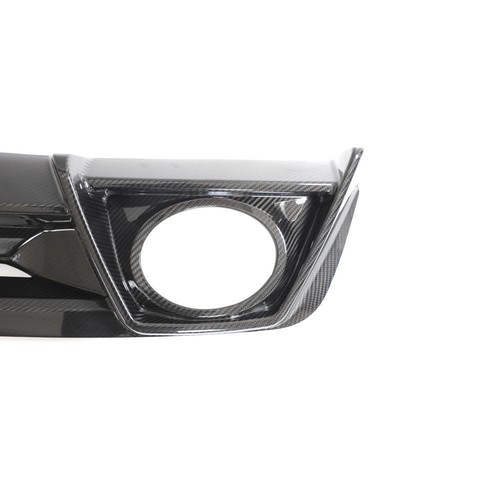 Divisor de labios difusor parachoques trasero de carbono seco para Porsche 911 992 Turbo S 2019-23 - Imagen 11 de 13