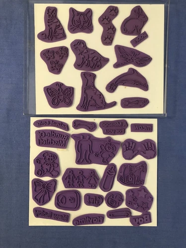 Rubber Stamp Sets Unmounted Bundle x 8 - Picture 9 of 10