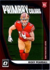 Ricky Pearsall  2024 Donruss Optic Primary Colors Rookie Card #11 - 49ers