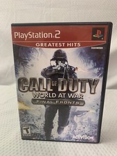 CALL OF DUTY World at War: Final Fronts (PS2, 2008) CIB Greatest Hits