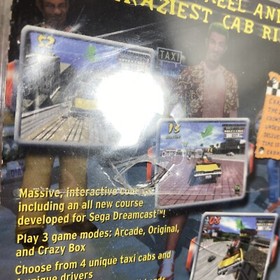 NEW SEALED Crazy Taxi Sega Dreamcast 2000 ALL STARS Variant READ CONDITION ISSUE