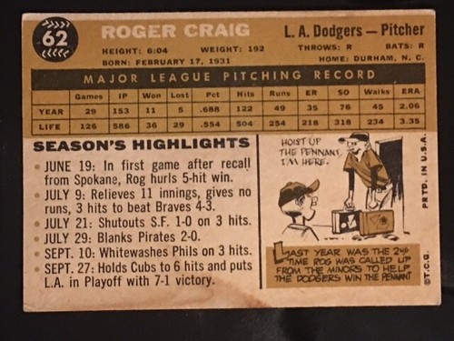 1960 Topps Baseball Singoli -- Scegli la tua carta -- include numeri alti - Foto 47 di 493