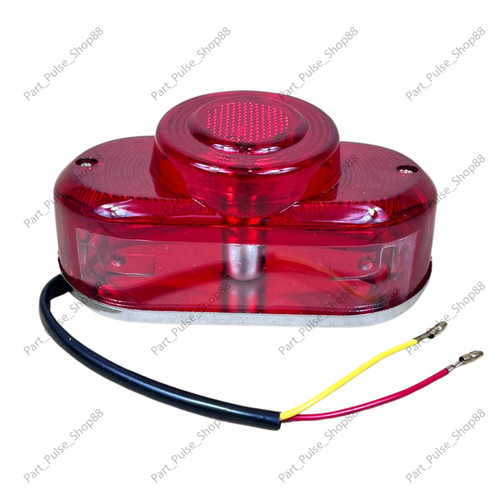 Taillight New for Honda C50 C65 C70 C90 S90 CS90 CL90 CD70 CD90 FREE SHIPPING - Picture 2 of 8