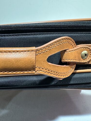 Hartmann Ballistic Nylon & Leather Briefcase Messenger Laptop Bag Black No Strap - Picture 16 of 24