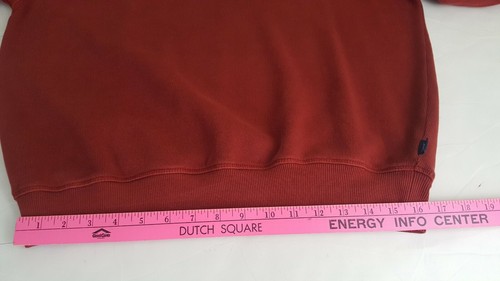 Tommy Bahama Relax 1/4 Zip Pullover Jacke Herren Größe Medium Stehkragen Burgund M - Bild 9 von 11