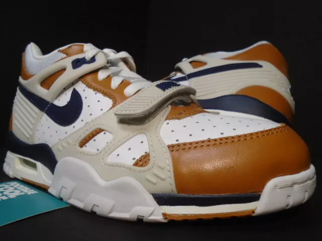 Composición Esperar algo de acuerdo a NIKE AIR TRAINER 3 PREMIUM MAX 1 MEDICINE BALL WHITE NAVY GINGER 705425-100  8.5 | eBay