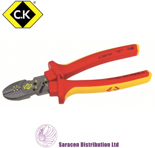 CK REDLINE 1000V INSUALTED VDE ELECTRCIANS PLIERS & CUTTERS - Picture 13 of 23