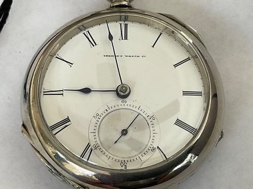 Tremont Melrose watch Co model # 31231 pocket watch key wind Nice 15j - Picture 8 of 12