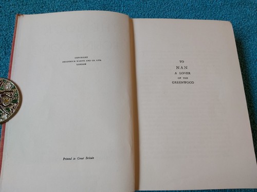 The Book of Robin Hood by AL Haydon, 1950s reprint, colour plates, Warne, HB - Foto 8 di 14