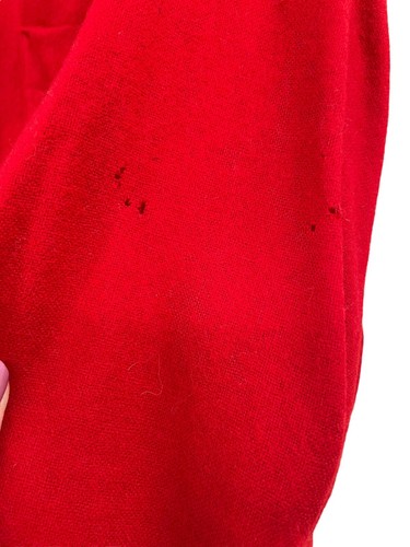 Vintage 1950's/1960's Pendleton Board Shirt Red Wool Flap Pockets size Large USA - Picture 11 of 18