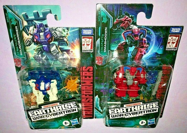 Transformers Earthrise Battle Masters SOUNDBARRIER & SMASHDOWN **NEW** | eBay