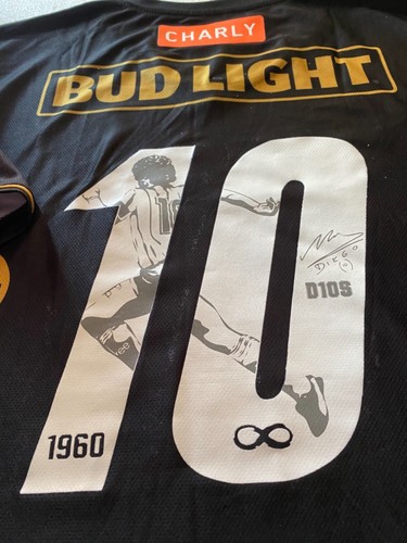 Maradona DORADOS DE SINALOA Shirt SIZE M .. SPECIAL NUMBER HOMENAJE - 第 5/8 張圖片