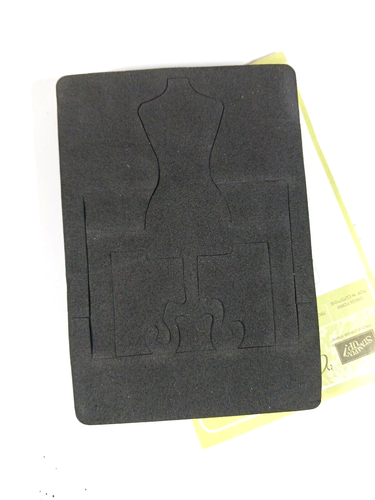 Stampin Up Dress Form Mannequin Framelits Dies Sizzix BigShot - Picture 2 of 4