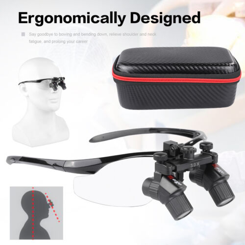 3.0X-450MM Dental Medical Ultralight Binocular Ergo Loupe for ENT Surgery DY-119 - Picture 7 of 24