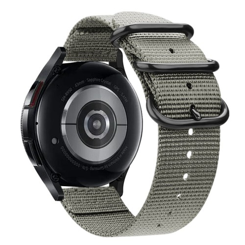 Military Nylon Watch Band Strap For Samsung Galaxy Watch 7 40mm 44mm 6 Classic - Picture 12 of 30
