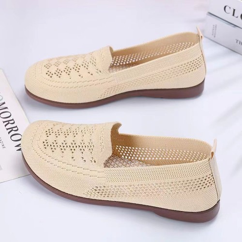 Damensneakers Sommerschuhe Stoffschuhe Leinenschuhe Laufschuhe Ballerinas Sport - Bild 9 von 28