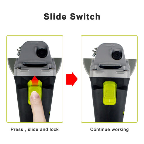 NEW Brushless 21V Angle Grinder Cordless Polishing Grinding Cutting Power Tool - Picture 9 of 14