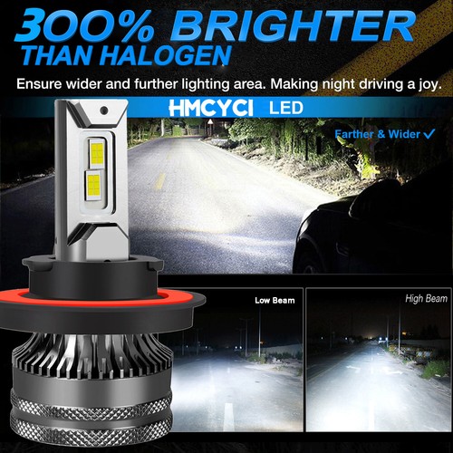 For Ford F-150 2004-2014 LED Headlight Bulbs High Low Beam Fog Light White V15QC - Picture 9 of 17