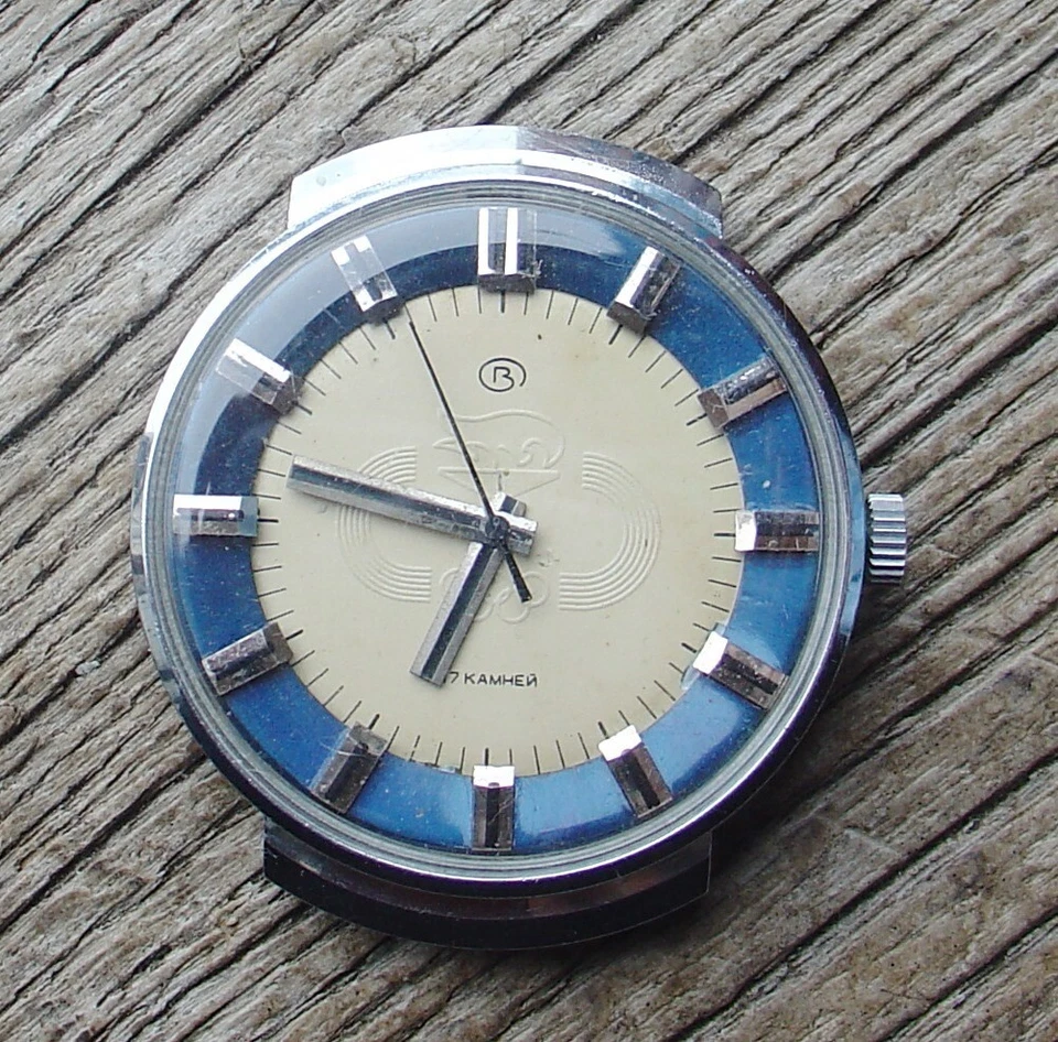 SOVIET RUSSIAN COLLECTIBLE WOSTOK (VOSTOK) - OLYMPICS - 1980 MENS WATCH serviced - Image 2 of 4