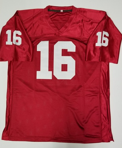 JIM PLUNKETT Signed Autograph Stanford Cardinal Custom Jersey SZ XL.WITNESS JSA - Picture 5 of 6