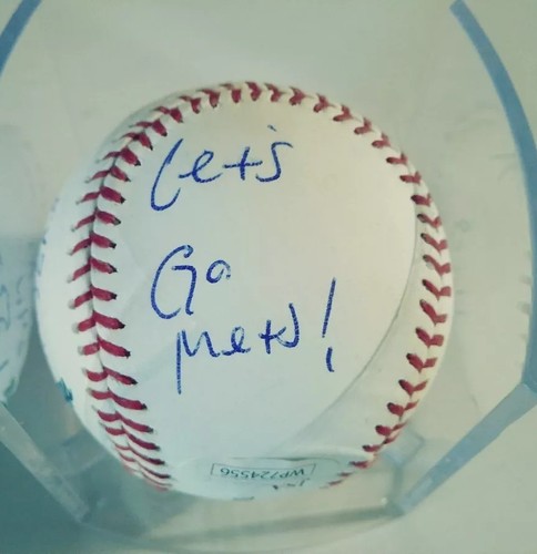 dwight gooden 86 champs new york mets cy young Stat 9 inscriptions JSA ROMLB - Picture 6 of 7