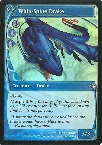 MTG - Future Sight - Whip-Spine Drake - 2X - Foil - NM - Picture 1 of 1