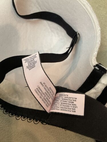 Reggiseno Victoria's Secret Dream Angels 34DD foderato semi nero avorio - Foto 4 di 5