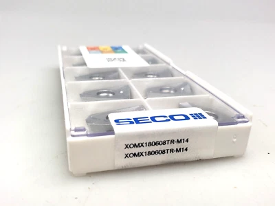 SECO XOMX 180608TR-M14 MP2501 Carbide Milling Inserts (Box of 10)