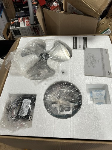 Progress Lighting Briarwood 22" Indoor/Outdoor Galvanized Ceiling Fan Light - Picture 5 of 5