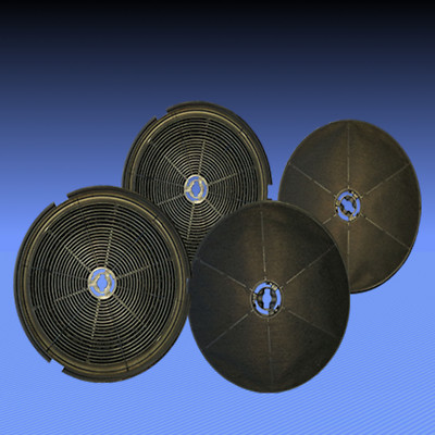 MEGA SPARSET 4 Aktivkohlefilter Filter Dunstabzugshaube Asko Brand CHIM110-Tonda