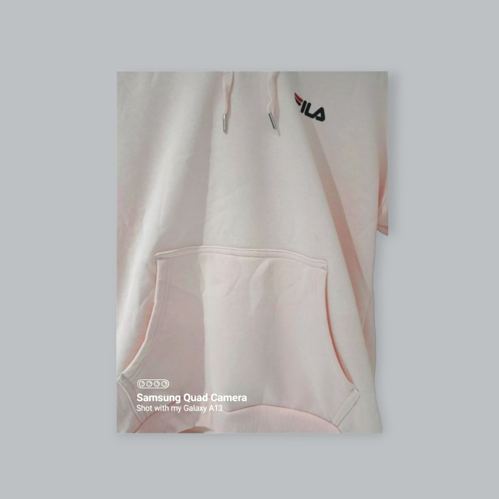 Felpa con cappuccio Fila rosa felpa con cappuccio logo Fila pullover taglia S nuova prezzo consigliato £50