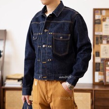 Red Tornado 11MJ Denim Jacket Rinsed 18oz Selvedge Jean Rugged Cowboy Outerwear