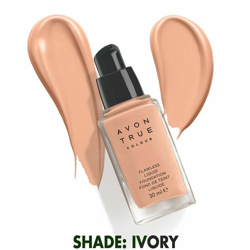 Avon True Colour Flawless Liquid Foundation SPF15 - 1 oz - 30 ml / Various Shade - Picture 25 of 84