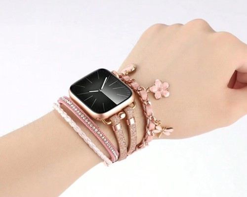 Apple Watch Armband 42mm 44mm 45mm Armreif Typ Pink - Bild 1 von 2