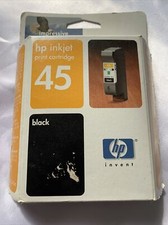 Genuine HP 45 black cartridge New factory sealed 51645A Expired March 2004