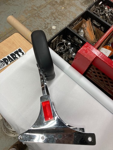 Harley softail flstc heritage evo sissybar passenger back rest - Picture 3 of 4