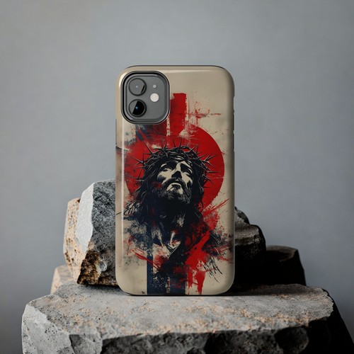 Custodia telefono religiosa, custodia resistente Gesù cristiano, cover protettiva, religiosa - Foto 86 di 107