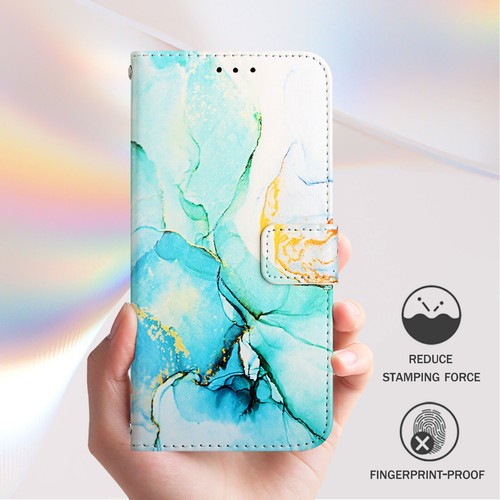 Marble Leather Wallet Phone Case For iPhone Samsung Huawei Honor OnePlus Fujitsu - 第 5/11 張圖片