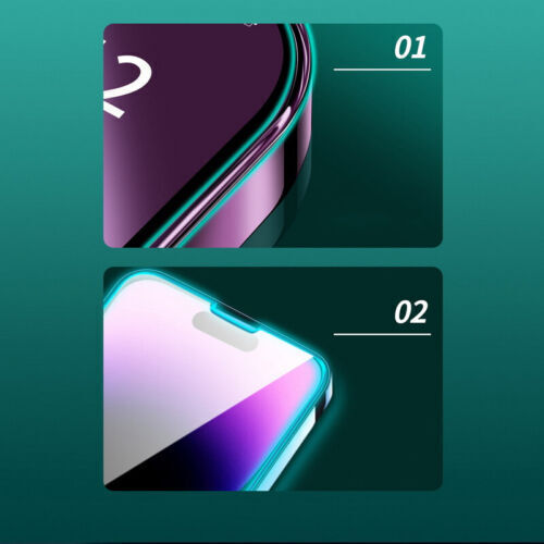 1/2/3PCS Tempered Glass Screen For iPhone 15 14 Pro Max 13 12 11 Luminous Night - Picture 12 of 20