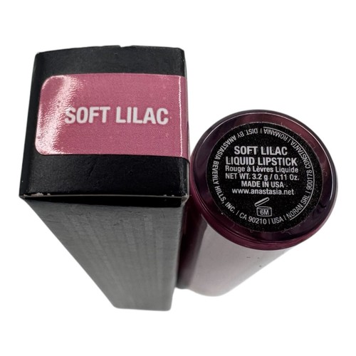 Anastasia Beverly Hills SOFT LILAC flüssiger Lippenstift volle Größe ABH neu im Karton - Bild 2 von 2